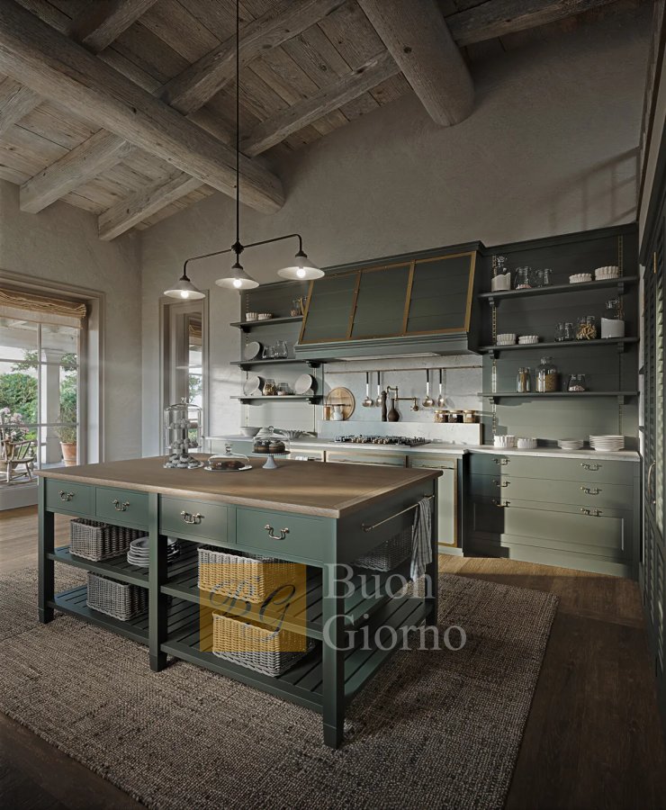 Кухня Alma Rose фабрики Marchi Cucine