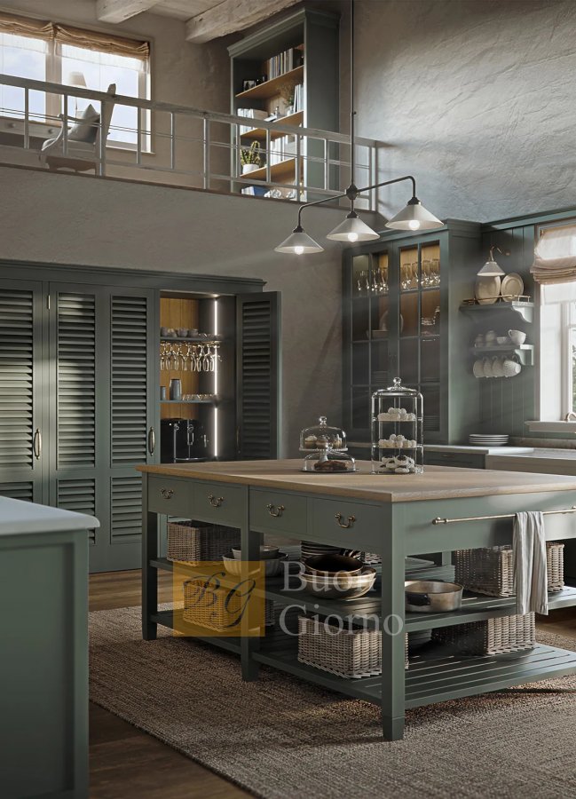 Кухня Alma Rose фабрики Marchi Cucine
