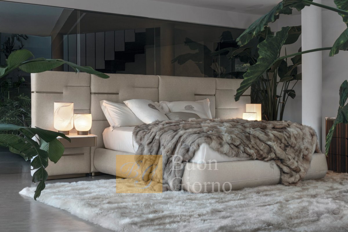 Кровать с широким изголовьем Luxor 9832 + 9836 фабрики Giorgio Collection