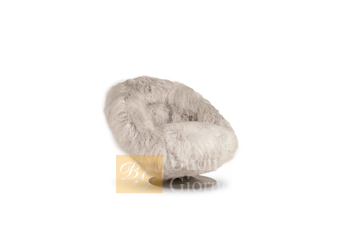Кресло Chantal in Mongolian cashmere фабрики Giorgio Collection
