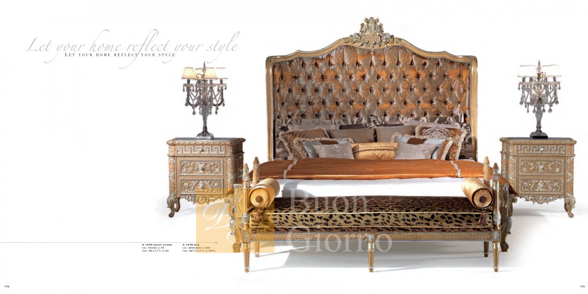 Прикроватная тумбочка A1279 фабрики Armando Rho