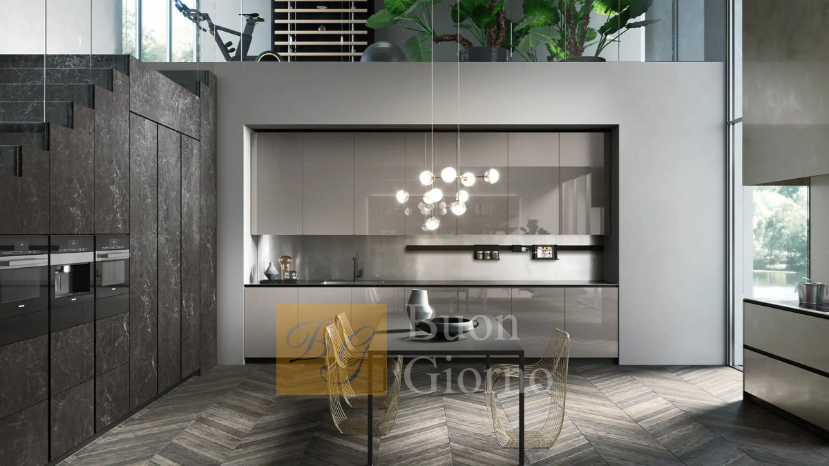 Кухня Ak_Project Glass фабрики Arrital