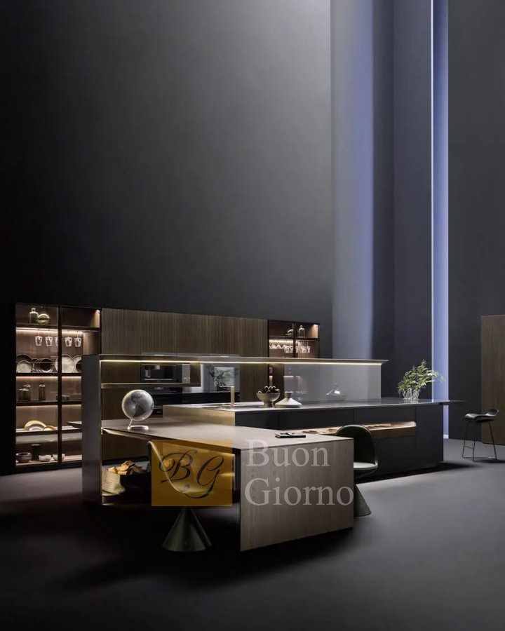 Кухня Nautila concept 01 фабрики Arrital