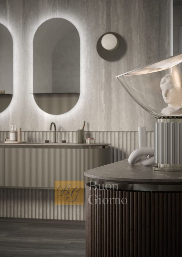 Подвесная тумба с раковиной Composition  NA_03 Naos фабрики Oasis