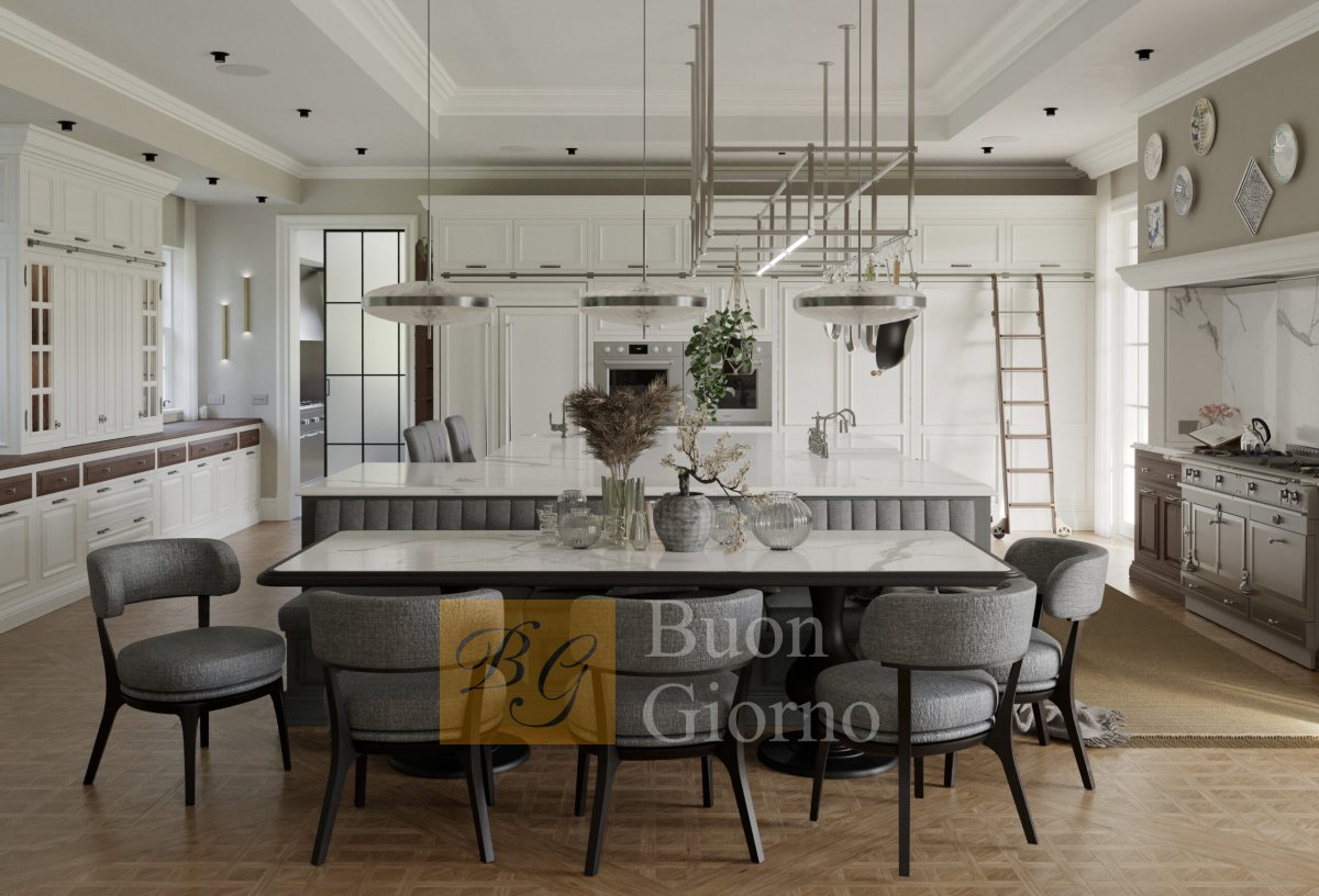 Кухня Villa фабрики Martini Mobili