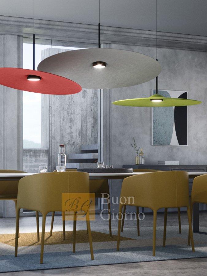 Подвесной светильник Acustica F58 фабрики Fabbian