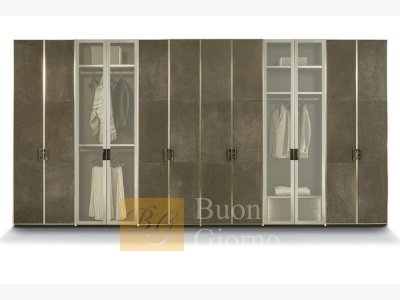 Модульная система для гардеробной ATELIER фабрики Longhi.