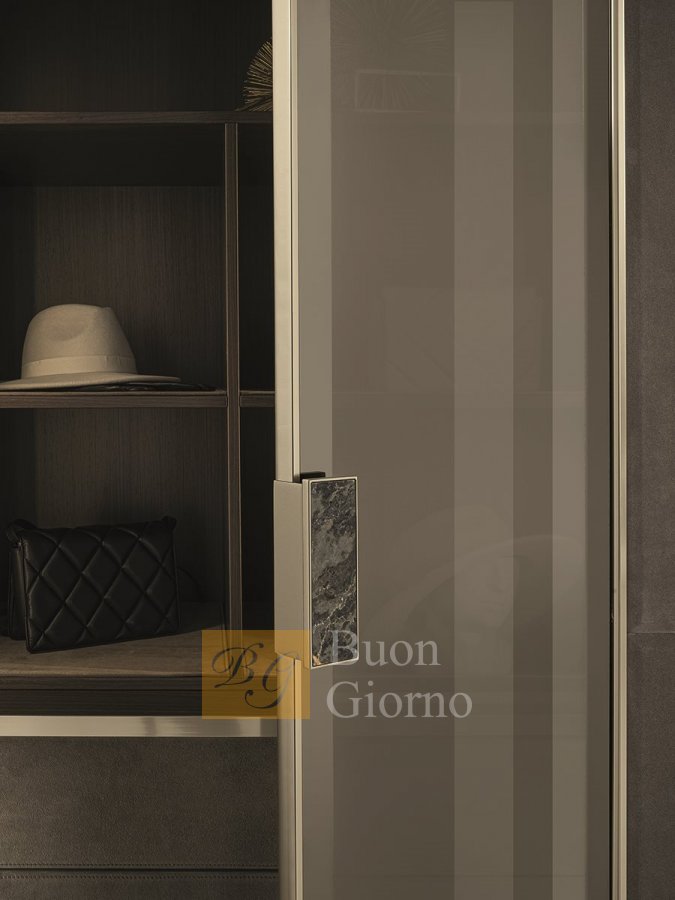 Модульная система для гардеробной ATELIER фабрики Longhi.