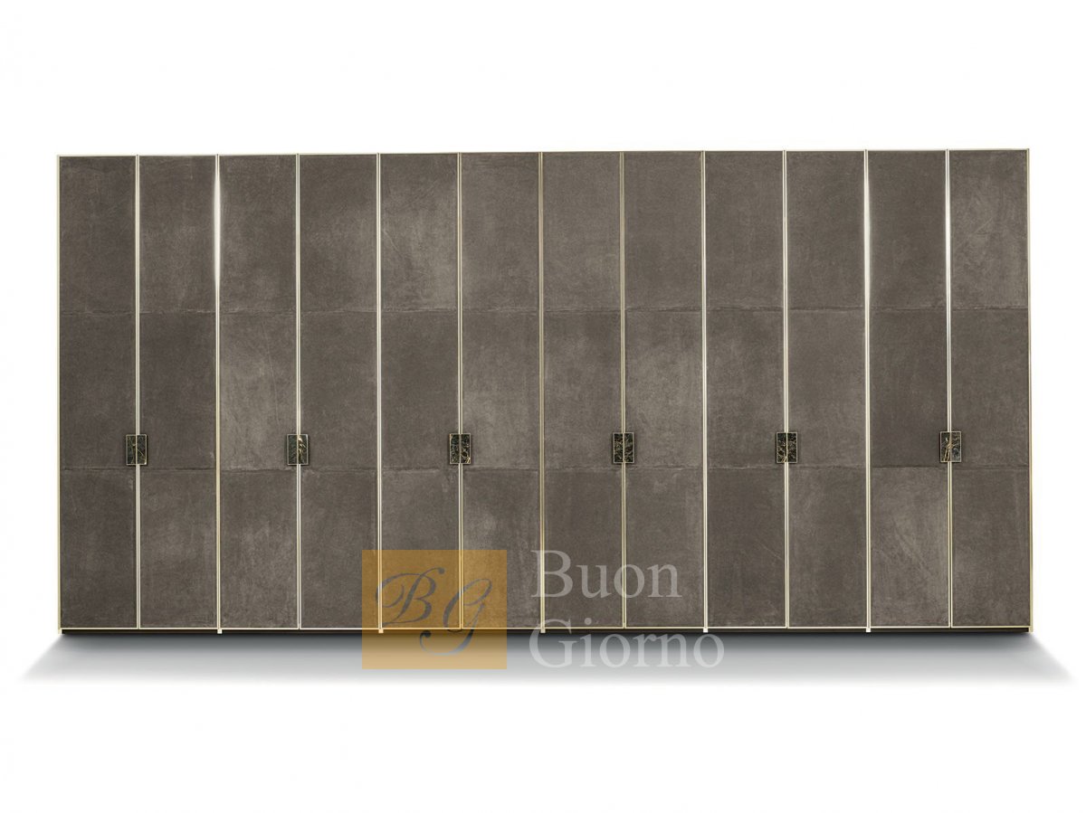 Модульная система для гардеробной ATELIER фабрики Longhi.