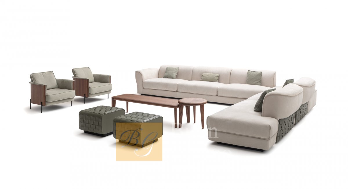 Модульный диван Plaf Sectional фабрики Ulivi