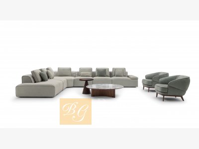 Модульный диван Domino Sectional фабрики Ulivi