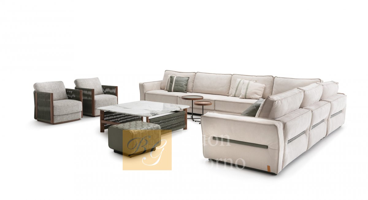 Модульный диван Robin Sectional фабрики Ulivi