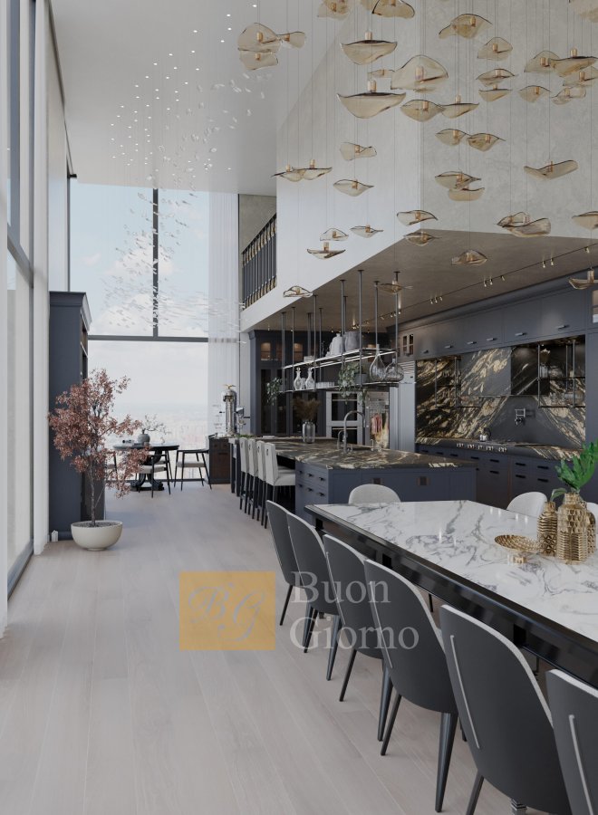 Кухня Penthouse фабрики Martini Mobili