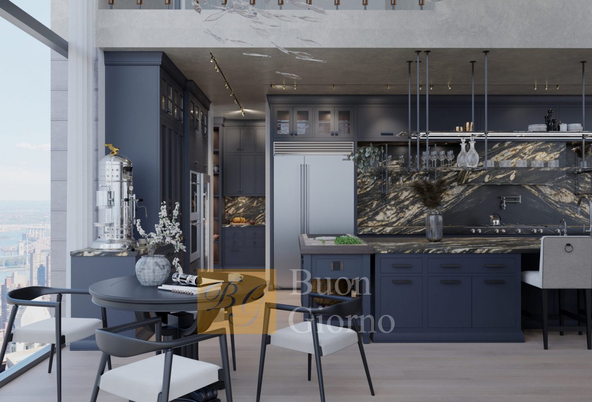 Кухня Penthouse фабрики Martini Mobili