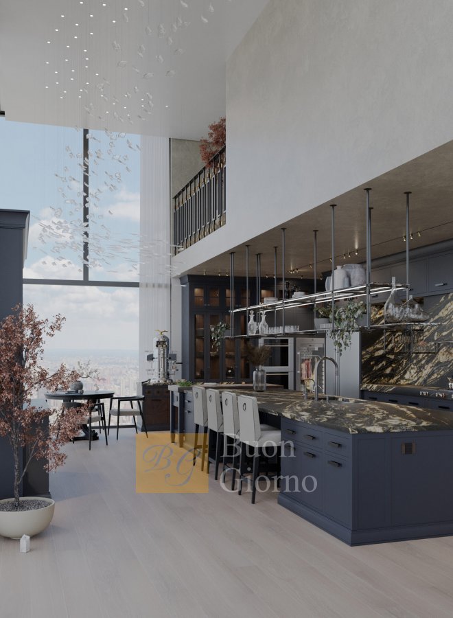 Кухня Penthouse фабрики Martini Mobili