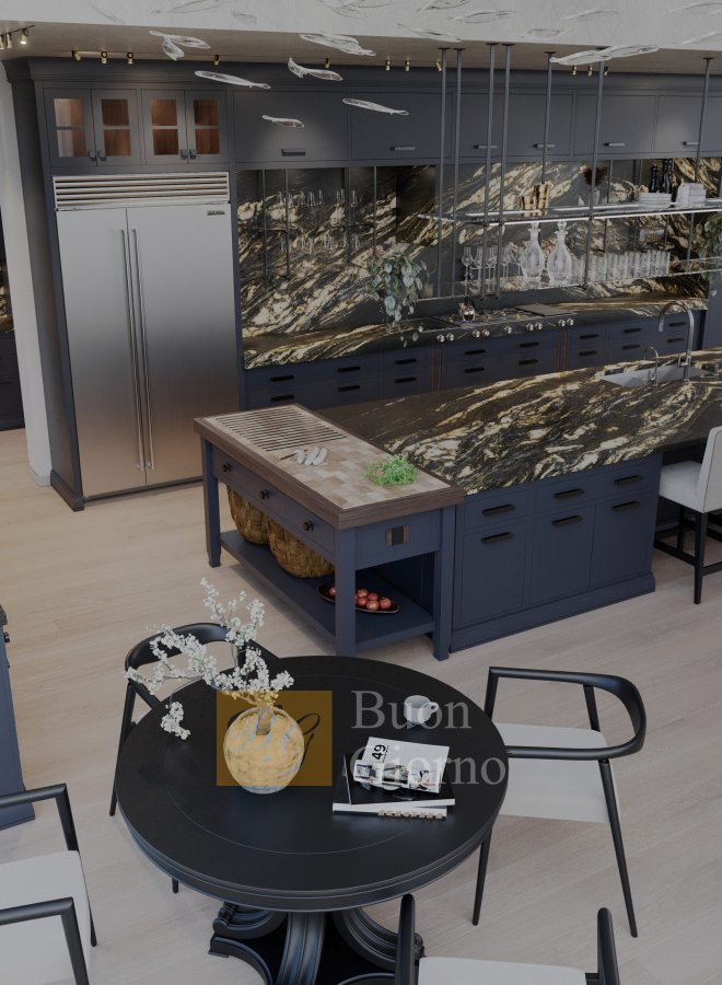 Кухня Penthouse фабрики Martini Mobili