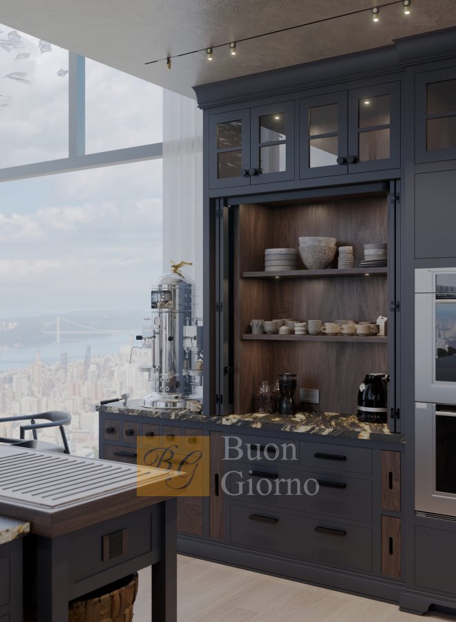 Кухня Penthouse фабрики Martini Mobili