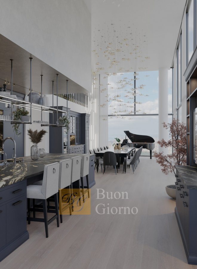 Кухня Penthouse фабрики Martini Mobili