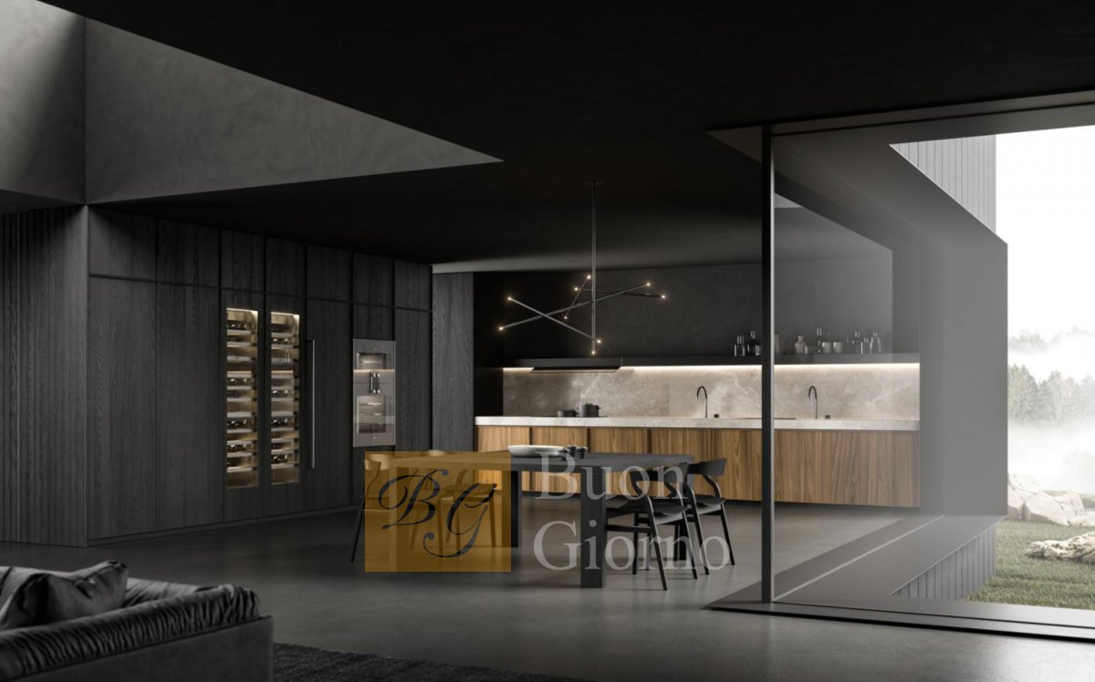 Кухня Kuadra фабрики Key Cucine