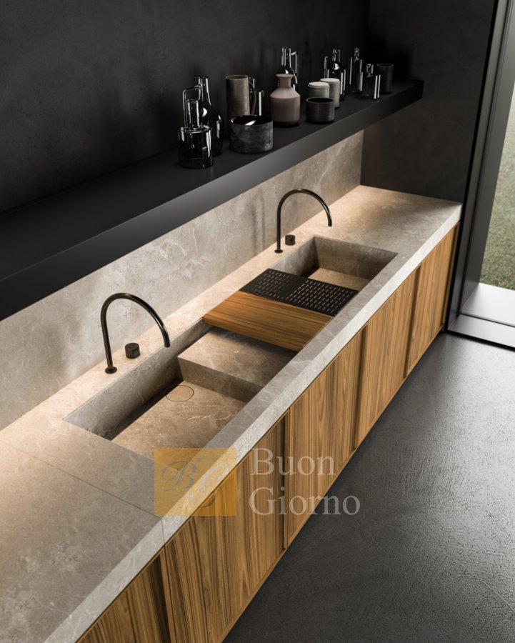 Кухня Kuadra фабрики Key Cucine