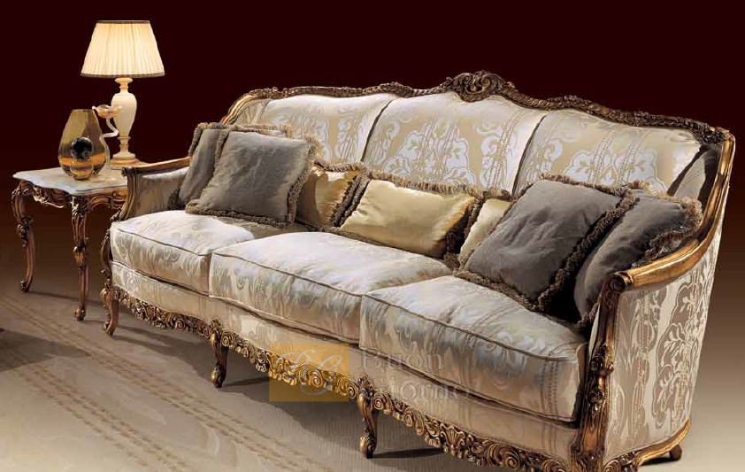 Диван 3х местный Vico 11569/D3 фабрики Angelo Cappellini