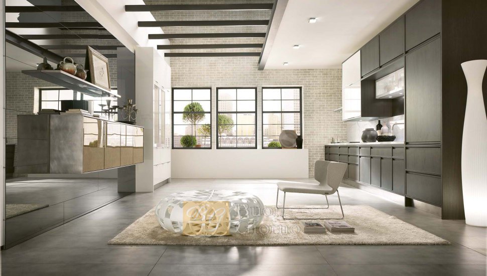 Кухня Timeline фабрики Aster Cucine