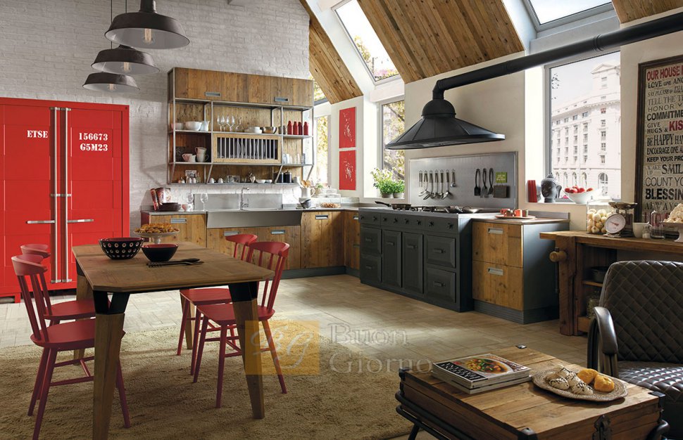 Кухня LAB 40 фабрики Marchi Cucine