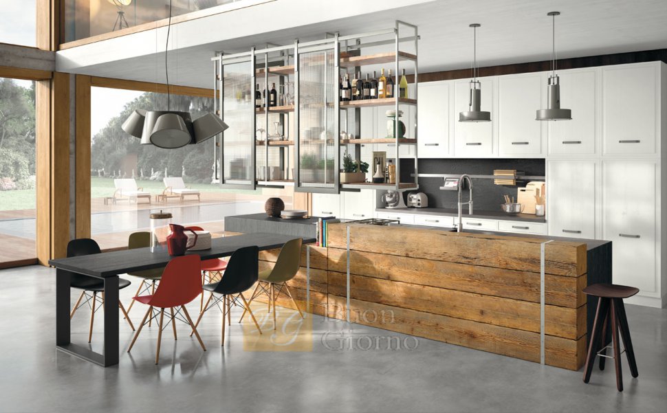 Кухня Brera 76 фабрики Marchi Cucine
