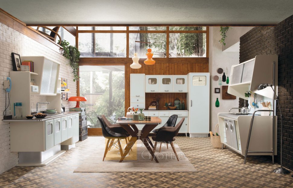 Кухня Saint Louis фабрики Marchi Cucine