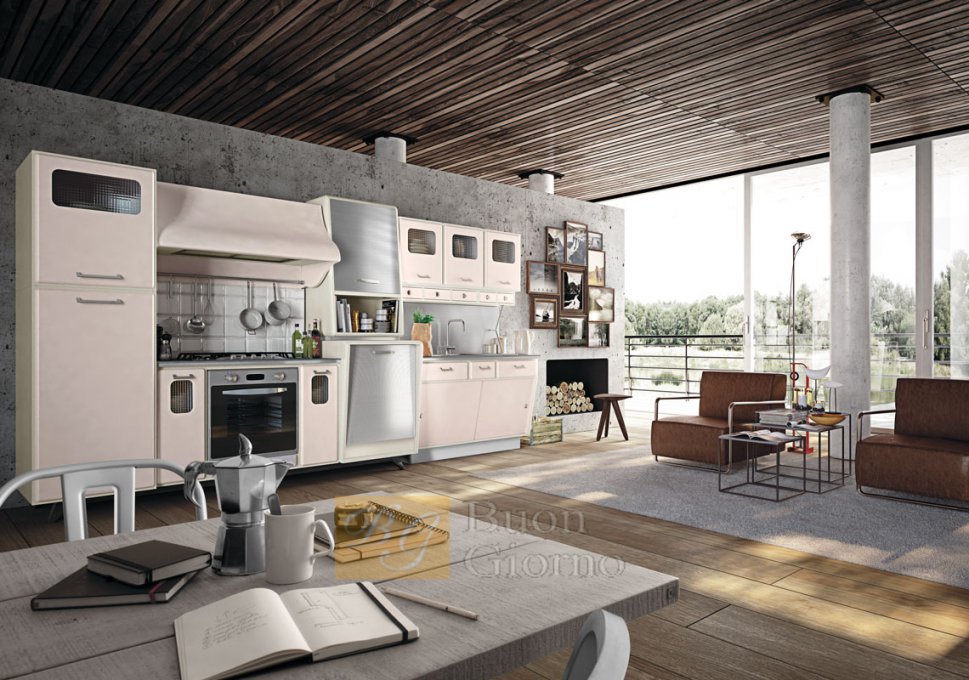 Кухня Saint Louis фабрики Marchi Cucine