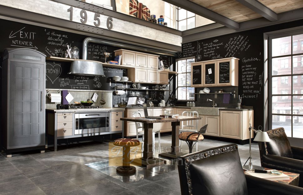 Кухня Vintage 1956 фабрики Marchi Cucine