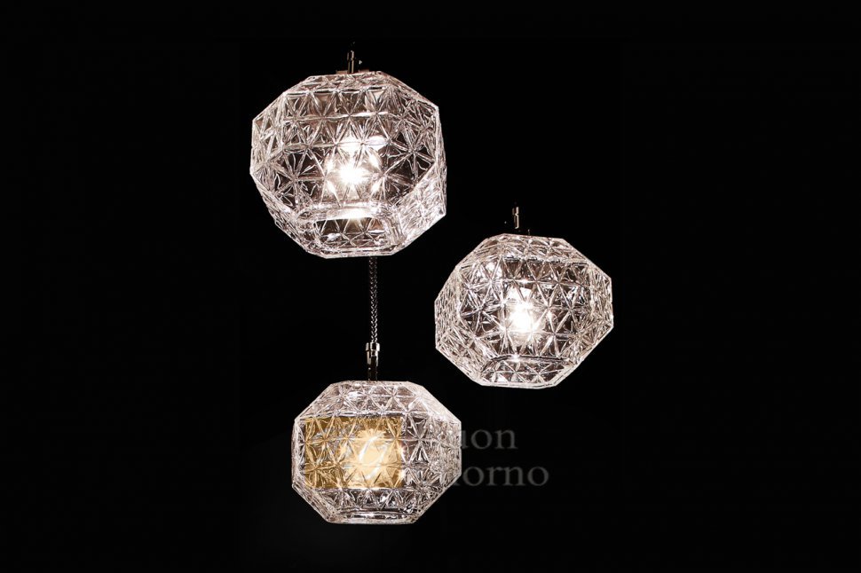 Подвесной светильник Treasure So Cluster of 3 Contardi