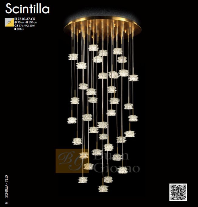 Люстра Scintilla MULTIFORME
