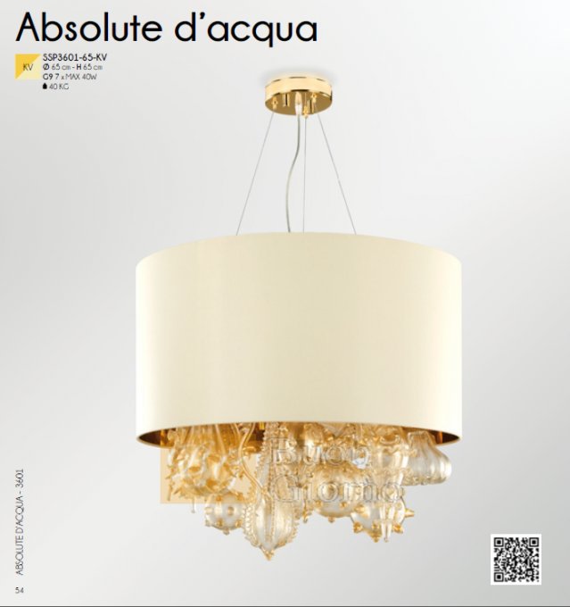 Люстра Absolute dacqua MULTIFORME
