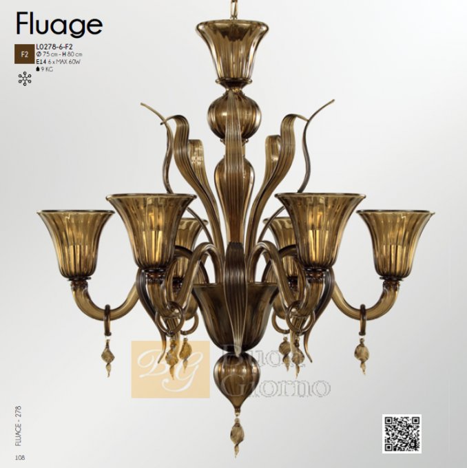 Люстра Fluage MULTIFORME