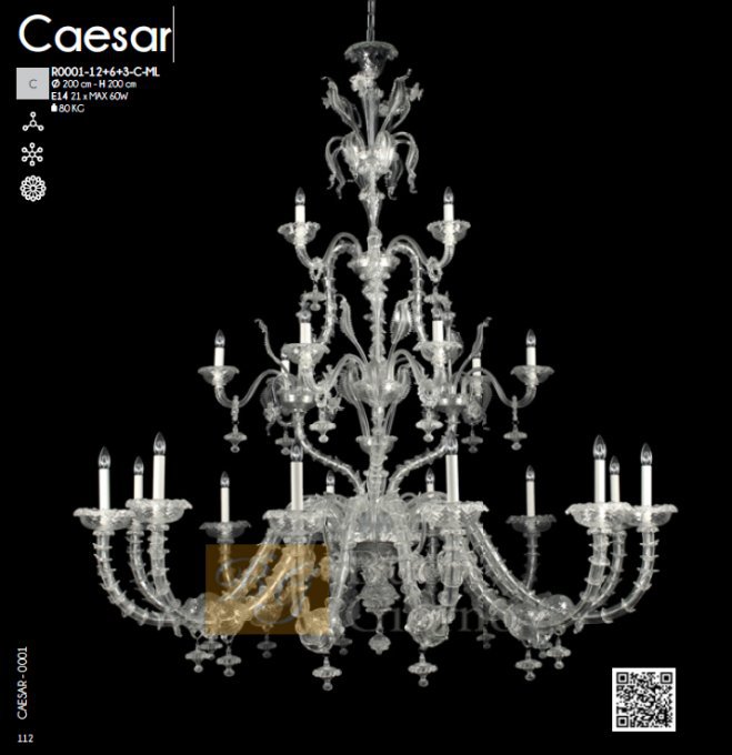 Люстра Caesar MULTIFORME
