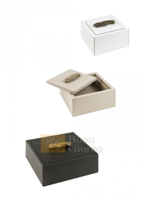 Коробка Ambra stackable trinket box square Giobagnara