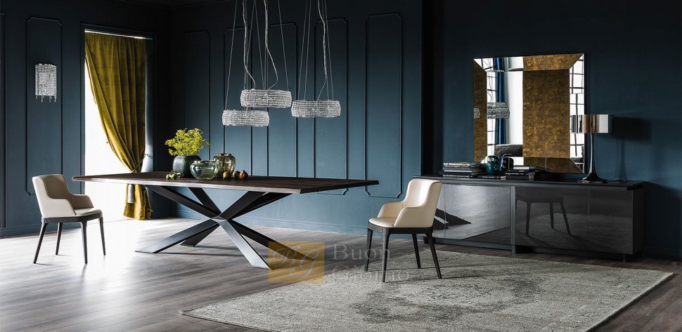 Стол Spyder Wood Cattelan Italia