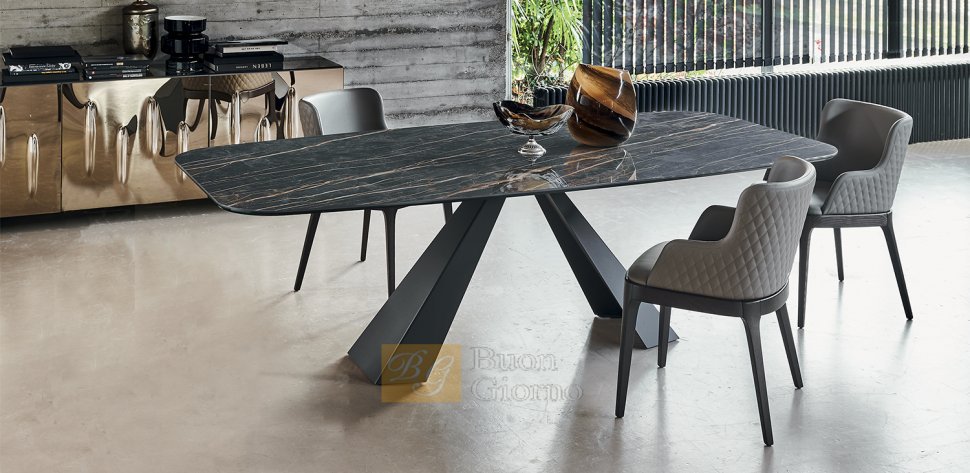 Стол Eliot Keramik Cattelan Italia