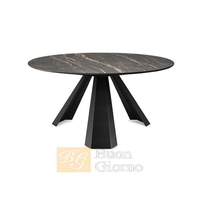 Стол Eliot Keramik Round Cattelan Italia