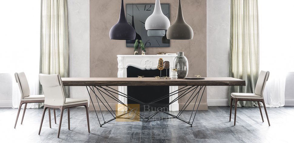 Стол Gordon Deep Wood Сattelan Italia