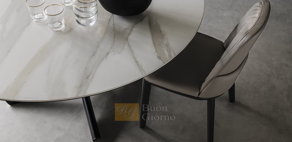 Стол Planer Keramik Round Сattelan Italia