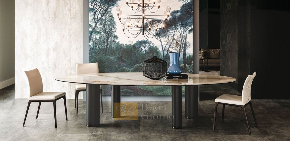 Стол Roll Keramik Сattelan Italia