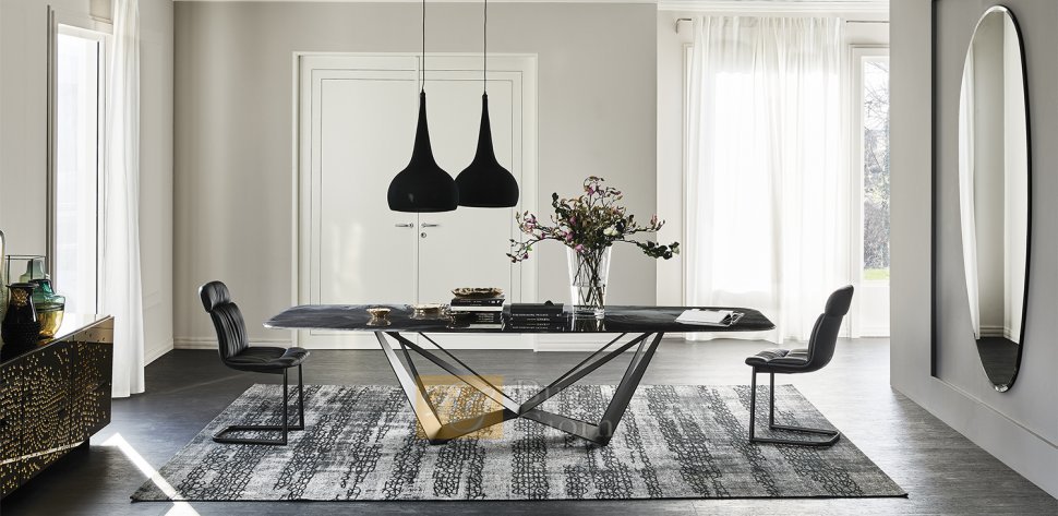Стол Skorpio Crystalart Сattelan Italia