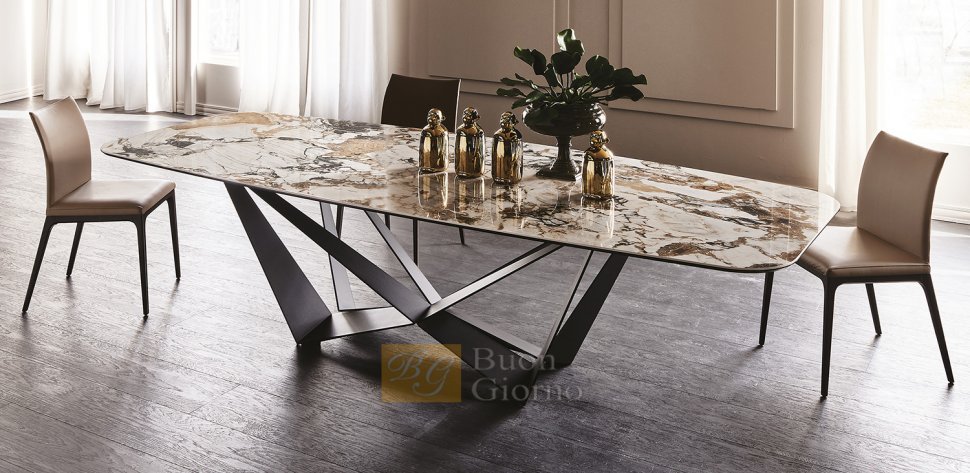 Стол Skorpio Keramik Сattelan Italia