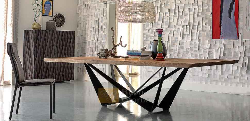 Стол Skorpio Wood Сattelan Italia