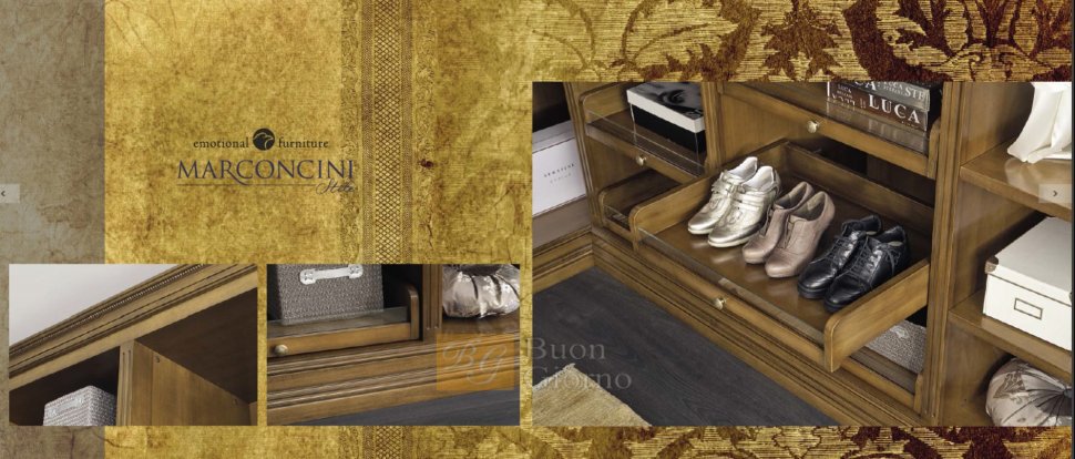Гардеробная Efeso Collection Laccato Lucidato CAT1 Marconcini