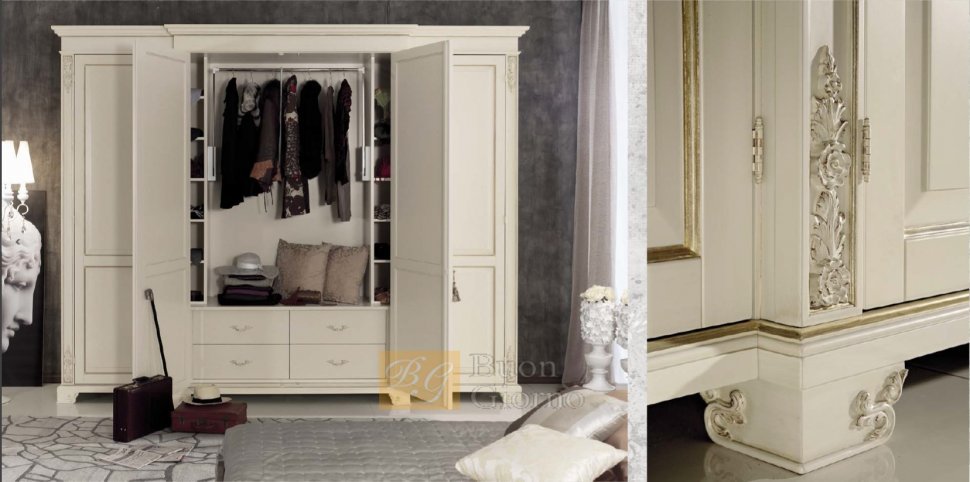 Шкаф Spring Bell Collection Laccato CAT2 + foglia oro Marconcini