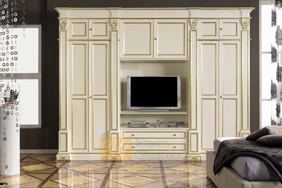 Шкаф Del Vecchio Collection CAT2 + foglia oro Marconcini