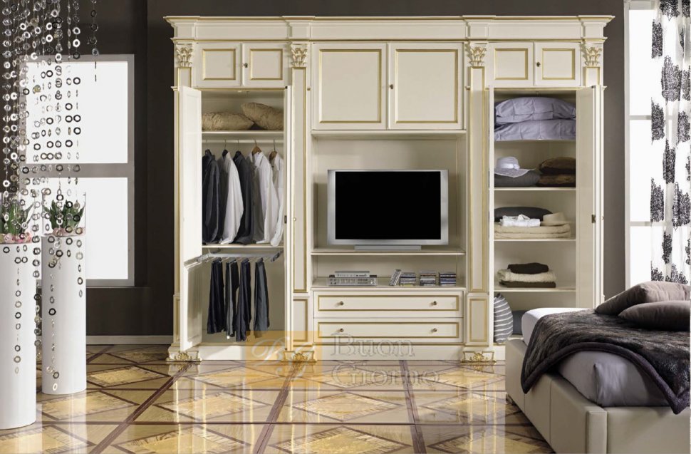 Шкаф Del Vecchio Collection CAT2 + foglia oro Marconcini